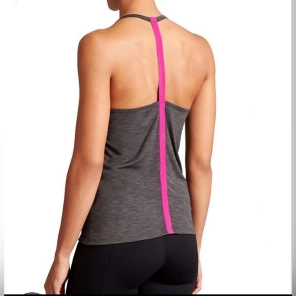 Athleta Uppercut T Back Racerback Tank Top